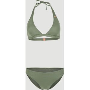 O'Neill Bikini Women Maria Cruz Blauwgroen 34C - Blauwgroen 78% Recycled Polyamide, 22% Elastane Medium Coverage