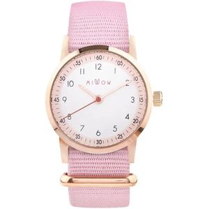 Millow - Blossom Rose Dragée - kinderhorloge meisje - kinder horloge - meisjes horloge - Design - tiener horloge meisje