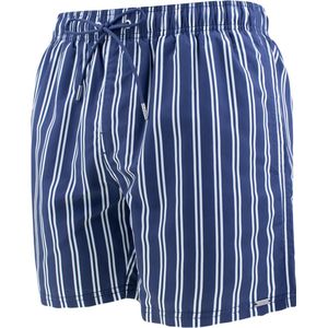Schiesser zwemshort stripes blauw & wit - XXL
