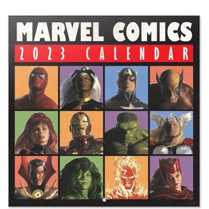 Marvel kalender 2023 - Comics - Hulk - Thor - Iron Man - 30 x 30 cm