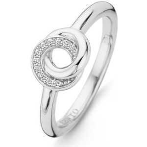 TI SENTO Ring 12142ZI - Zilveren dames ring - Maat 54