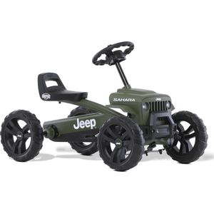 BERG JEEP Buzzy Sahara Skelter - Officieel licentieproduct - 2 tot 5 jaar - Verstelbaar Zadel - Groen