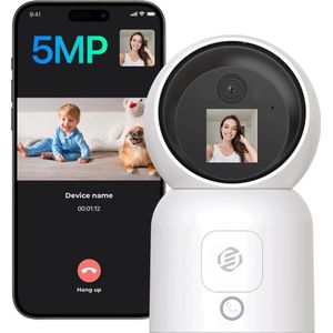 Equivera Honden Camera - Beveilingingscamera - Huisdiercamera - WiFi - Petcam - Eenvoudige Installatie - Indoor Camera