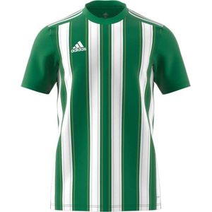 Adidas Striped 21 Shirt Korte Mouw Heren - Groen / Wit | Maat: S