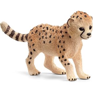 SLH14866 Schleich Wild Life - Jonge Cheetah, Figuur voor Kinderen 3+
