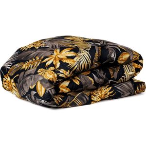 Zelesta Wonderbed Golden Leaves 140x200cm - Dekbed zonder overtrek - 30 dagen proefslapen - Wasbaar hoesloos dekbed - Bedrukt dekbed - Dekbed met print - All Year Winterdekbed & Zomerdekbed