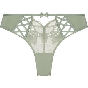 Hunkemöller Dames Lingerie Cheekini Gunila - Groen - maat M