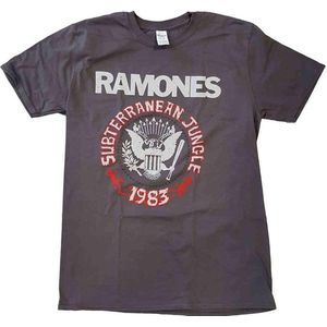 Ramones - Subterraneun Jungle Heren T-shirt - S - Grijs
