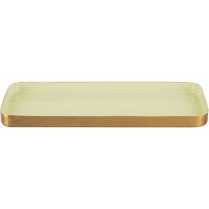 Present Time Dienblad Festive - Groen - 12,5x1x25 cm