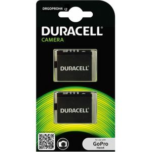 Duracell DRGOPROH4-X2 Actiesportcamera Action sports camera battery accessoire voor actiesportcamera's