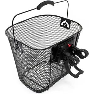 CRLYN® Fietskrat - Fietsmand - Zwart