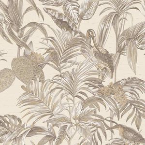 DUTCH-WALLCOVERINGS-Behang-Bird-of-Paradise-crème
