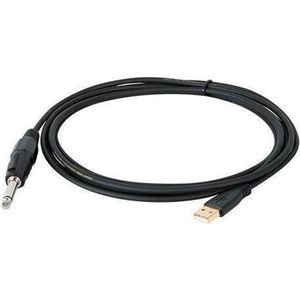 DAP Audio UCI-20 USB-Jack instrument interface kabel, 3 meter