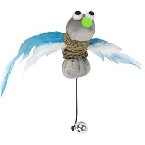 Crazy Cat Funny Bird vol met Madnip Speelgoed voor katten - Kattenspeelgoed - Kattenspeeltjes