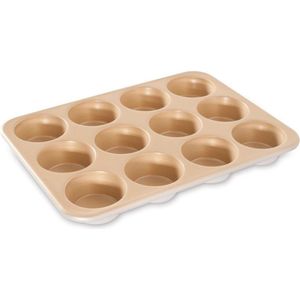 Muffinvorm, Non Stick, 12 Cups, Aluminium - Nordic Ware | Naturals Nonstick