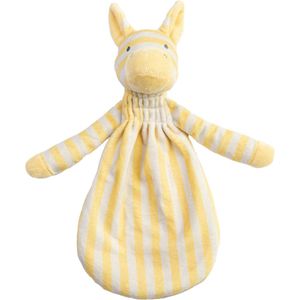 Happy Horse Zebra Ziggy Knuffeldoekje - Geel - Baby cadeau