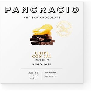 Pancracio - Chocolade - Puur - Salty Chips - 5 kleine tabletten