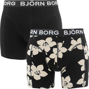 Björn Borg - Flower Print - 2 Pack - Boxershort Heren - Maat S