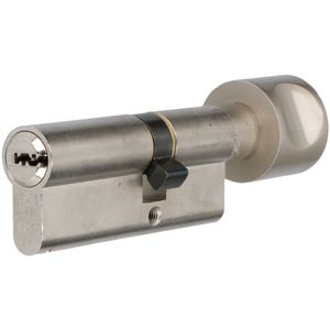 S2 set veiligheidscilinders F6 K40/50 SKG 2, knopcilinders (set van 2 stuks, gelijksluitend)