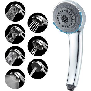 Goodivery ® Universeel 7-in-1 Handdouchekop met Hoge Druk, Geschikt voor Badkamer en Spa