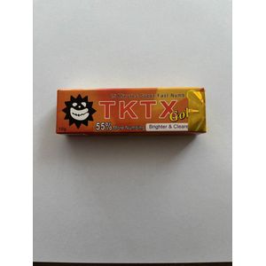 TKTX - Gold 55% - Huid verdoving - Tattoo crème - Verdovende crème - Laseren zonder pijn - Zalf voor tattoo