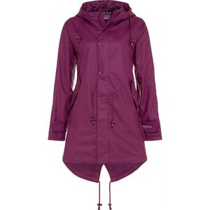 Paarse dames regenjas / parka HafenCity® van BMS XXXL