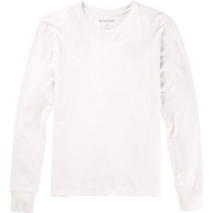 Burton Classic Blank Lange Mouwenshirt Wit M Vrouw