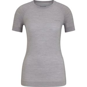 FALKE Wool-Tech Light thermoregulerend anti zweet Merinowol sportondergoed sportshirt dames grijs - Maat XL