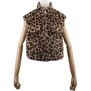 Bodywarmer Teddy - Tijgerprint