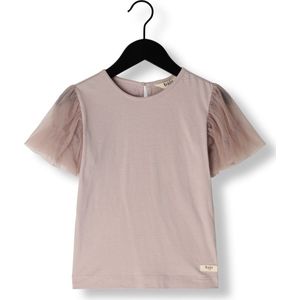 Baje Studio Vivian Tops & T-shirts Meisjes - Shirt - Lila - Maat 110/116