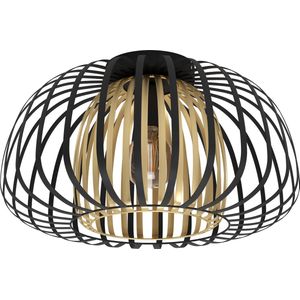 EGLO Encinitos Plafondlamp - E27 - Ø 45 cm - Zwart/Goud