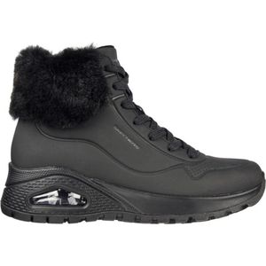 Skechers Uno Rugged Dames Sneakers 167274-bbk - Kleur Zwart - Maat 38.5