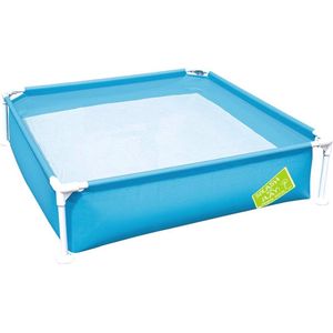 Kinderbadje My First Frame Pool - 122 x 122 x 30,5 cm - Stevige Stalen Buis Constructie in Diverse Kleuren