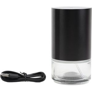 Aromadiffuser 100 ml voor etherische oliën - Aromatherapie luchtbevochtiger met LED licht 7 kleuren - Draadloos