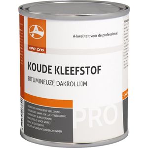 OAF PRO Koude Kleefstof 750 ml - Kleefmiddel voor grind, leislag en dakbedekking