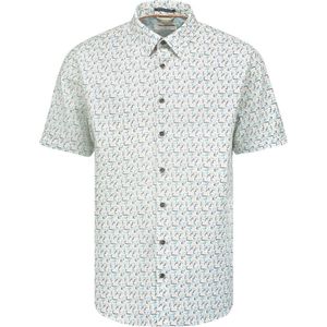 No Excess Mannen Bedrukt Shirt Korte Mouw Aqua M