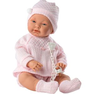Llorens babypop Sofia blank meisje met speen 45 cm
