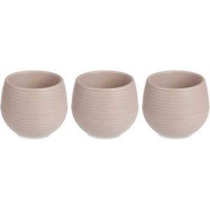 Zelfwatergevende bloempotten, Ø 6 cm, set van 3