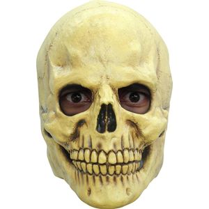 Partychimp Schedel Skull Skelet Volledig Hoofd Masker Halloween Masker voor bij Halloween Kostuum Volwassenen Carnaval - Latex - One size