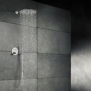 Steinberg serie 390 regendouche, ultraplat 2mm, D=400mm, Easy-Clean, rond, 3901689