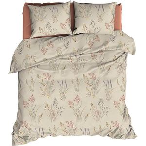 Romanette Farini Dekbedovertrek - Tweepersoons - 200x200/220 cm - Beige