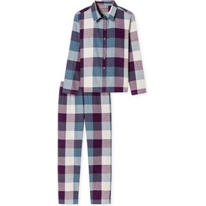 Schiesser Pyjama Lange - Selected Premium Dames Pyjamaset - Maat M