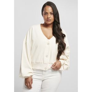 Urban Classics - Organic Oversized Short Terry Cardigan - XXL - Beige