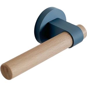 Home 3D - Deurklink Blauw - Deurbeslag - Deurkruk - Deurklinken voor binnen - Deurklink met rozet