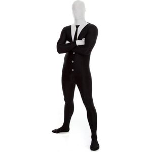 Morphsuits™ Slenderman / Suit - SecondSkin - Verkleedkleding - 185/206