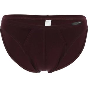 HOM Tencel soft comfort micro briefs (1-pack) - heren micro slip - bordeaux - Maat: S