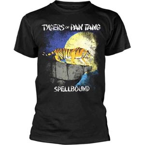 Tygers Of Pan Tang Heren Tshirt -L- Spellbound Zwart