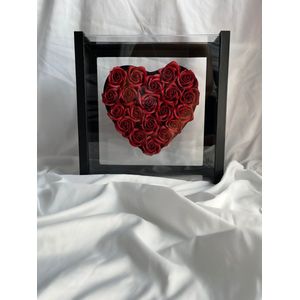 AG Luxurygifts rozen box - cadeau - flowers - flower box - cadeau box - rood - hart doos - soap roses - Valentijnsdag - Moederdag - luxe - gifts