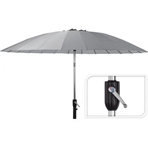 Parasol Shanghai - Kantelbaar - Ø270cm - Licht Grijs