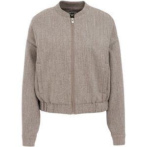 WE Fashion Dames bomberjack met structuur